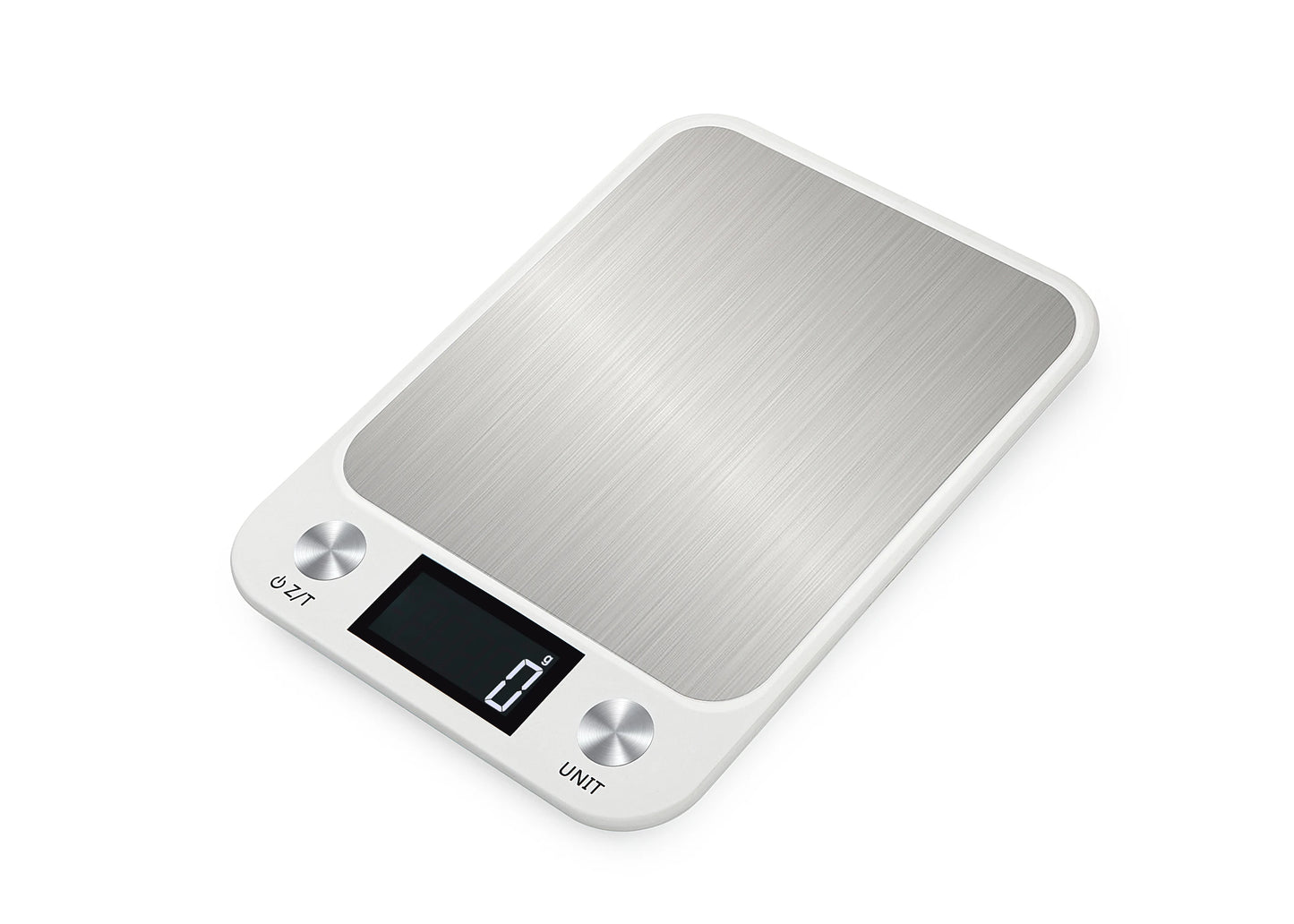 Kitchen Scale 15Kg/1g Weighing Food Coffee Balance Smart Electronic Digital Scales Stainless Steel Design for Cooking and Baking