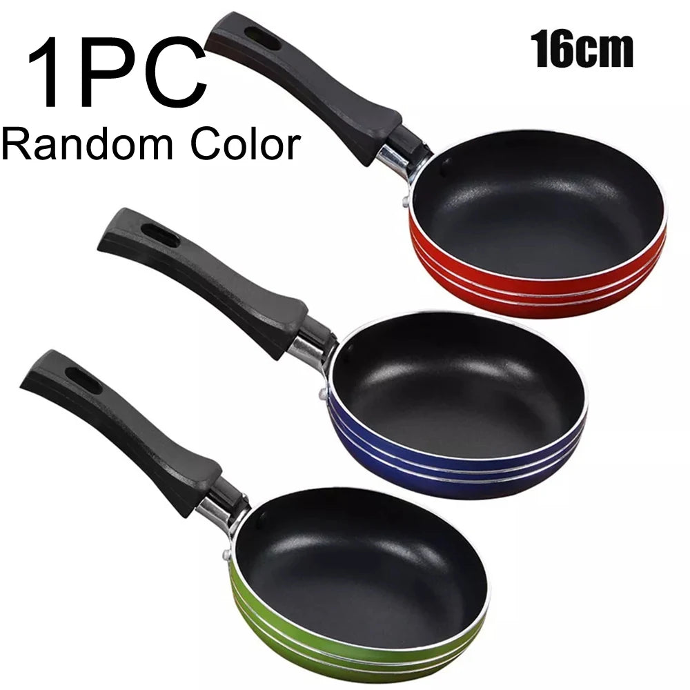 Pan Frying Egg Skillet Pot Mini Cooking Omelette Pans Nonstick Saucepan Fry Omelet Cast Pancake Pots Random Color 12/14/16cm