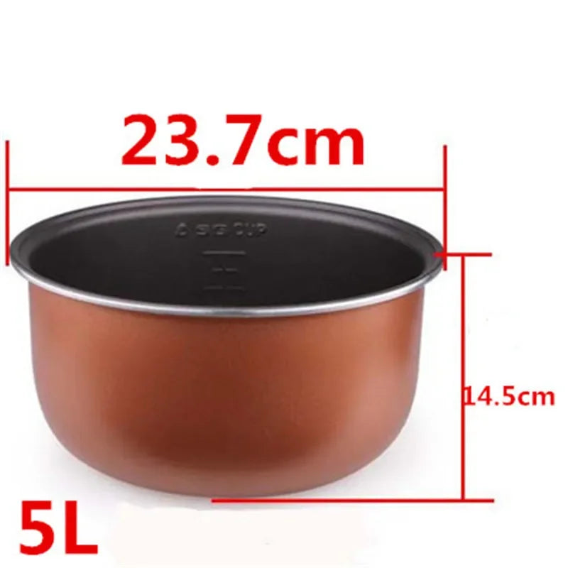 Non stick Cooking Pot 304 stainless steel rice cooker inner container Replacement Accessories food Rice Cooker POT cookware