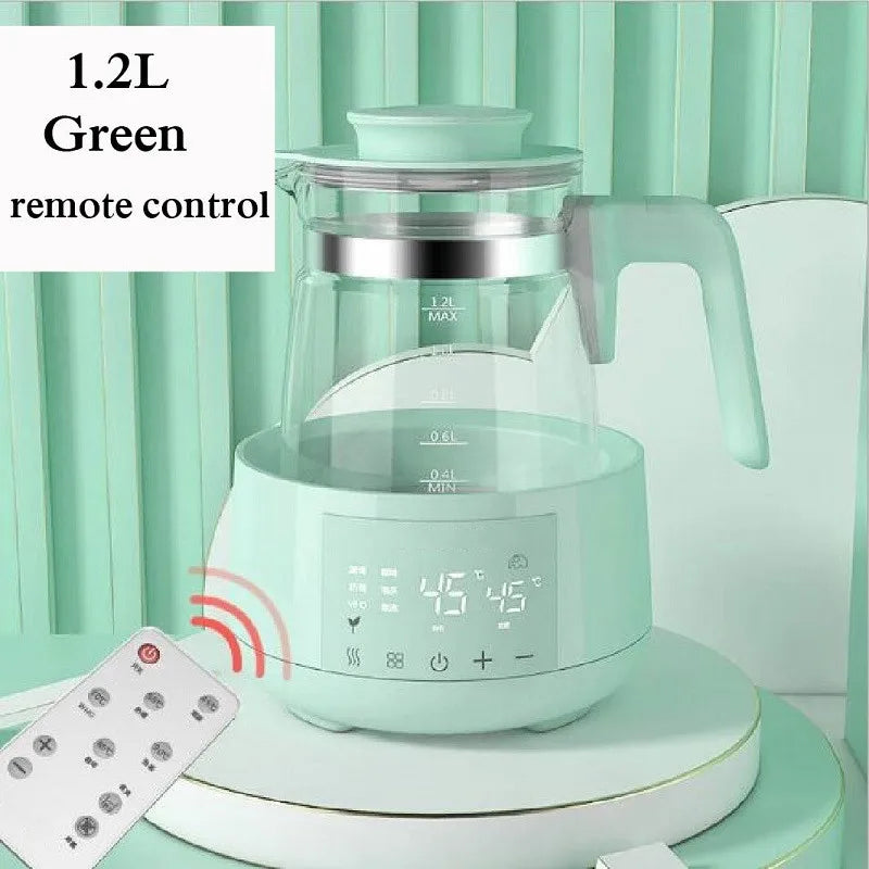 220V 1.2L Infant Thermostatic Milk Regulator Baby Kettle Keep Warm 24 Hours Hot Water Smart Insulation Pot Milk Powder Warmer