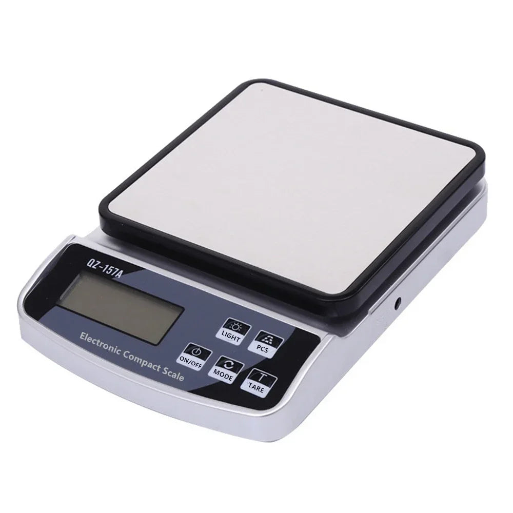 Electronic Digital Scale 15/10/5/3KG Maximum Weight USB Charge Digital Display Scale Precision Instrument Kitchen Measuring Tool