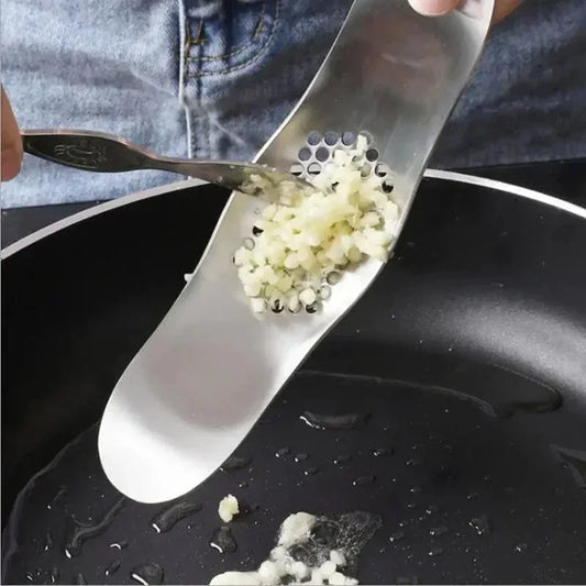 Gadgets Stainless Steel Garlic Press