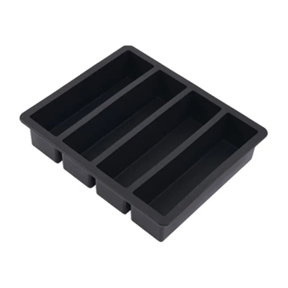 1PCS Rectangular Ice Mold Silicone Ice Tray Tray Ice Ice Making Tools Beer Drink Coffee Supplies Kitchen Accessories