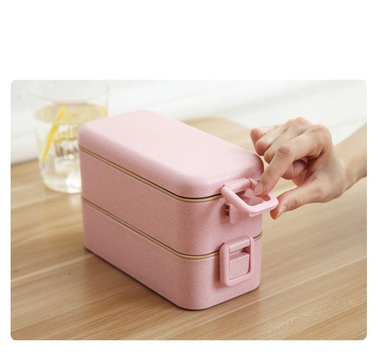 Wheat Straw Lunch Box Japanese